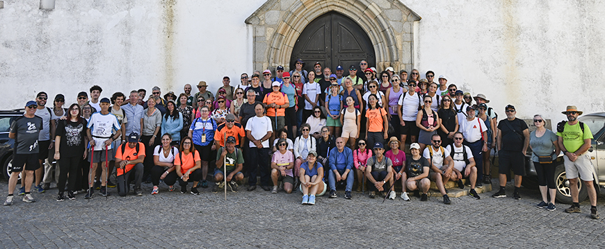 PR7 NIS “Entre Azenhas” reuniu cerca de uma centena de caminheiros em Montalvão caminh not