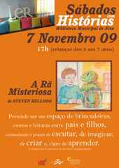 S&aacute;bados com Hist&oacute;rias - Novembro 2009