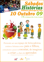 S&aacute;bados com Hist&oacute;rias - Outubro 2009