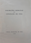 "Inscrições Romanas do Concelho de Nisa"
