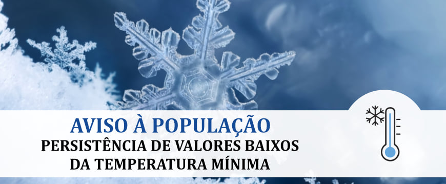 aviso temperaturas baixas