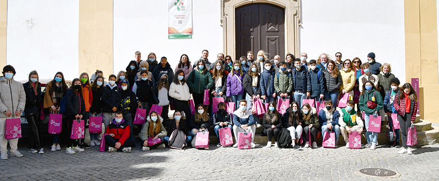 Presidente da Câmara recebe alunos do programa Erasmus+