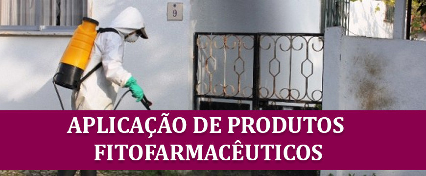 Aviso - Aplicação de Produtos Fitofarmacêuticos