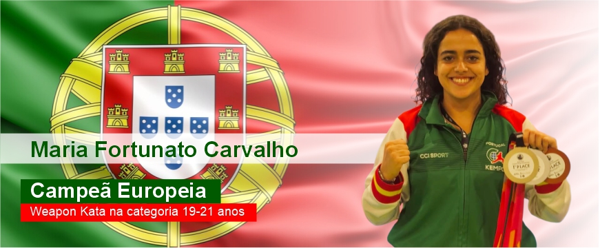 Maria Fortunato Carvalho sagra-se Campeã Europeia! maria carvalho