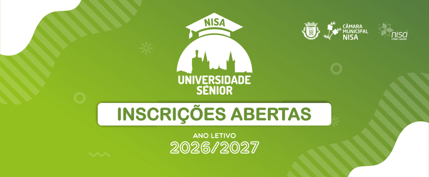 Universidade Sénior de Nisa | Inscrições 2026/2027 univ senior