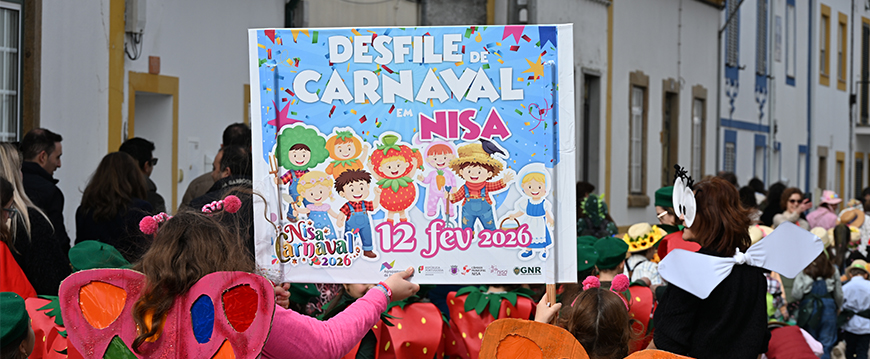 Desfile de Carnaval anima as ruas de Nisa desfile