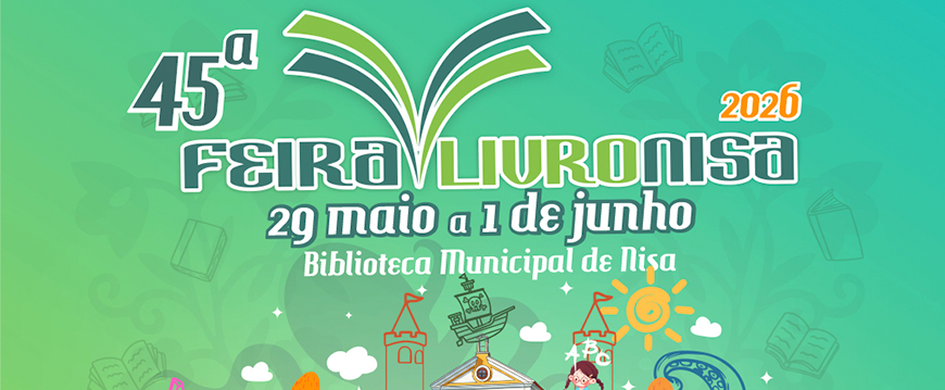 Está a chegar a 45ª edição da Feira do Livro de Nisa 45feira livro