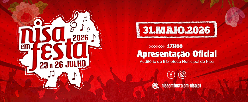 Apresentação Oficial do Nisa em Festa 2026 apresentacao nisa em festap