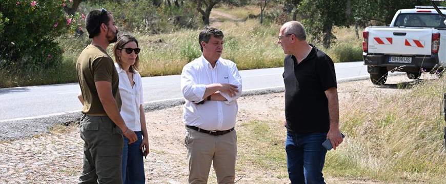 Desobstrução de acessos na Serra de São Miguel desobstrucao
