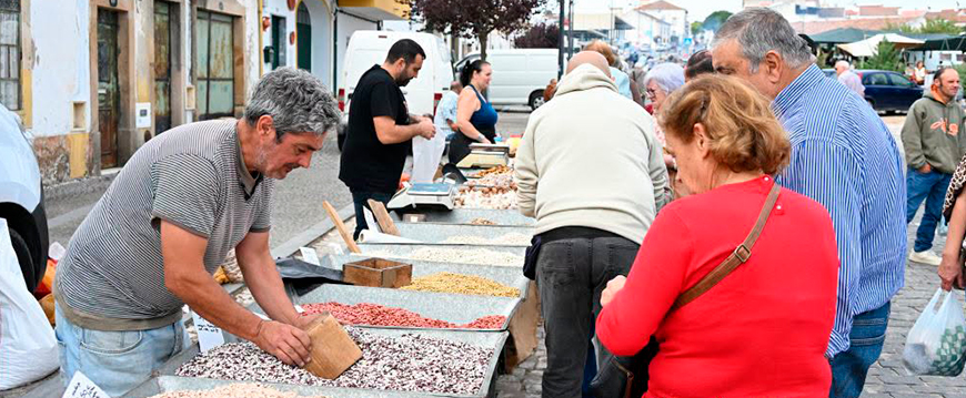 Feira de São Miguel voltou a reunir centenas de pessoas em Nisa feira outubro