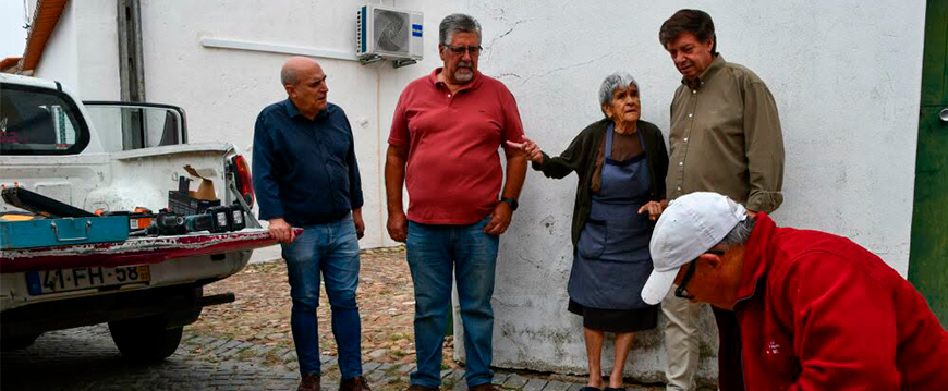 Colocação de lombas na Velada reforça a segurança rodoviária lombas velada