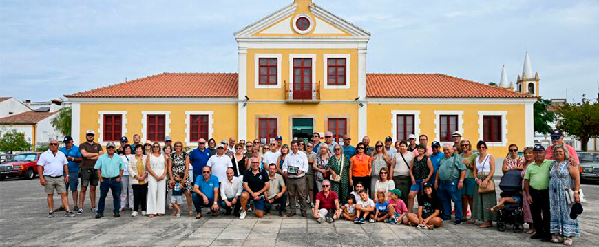 Nisa recebe visita do Clube W123 visita w123