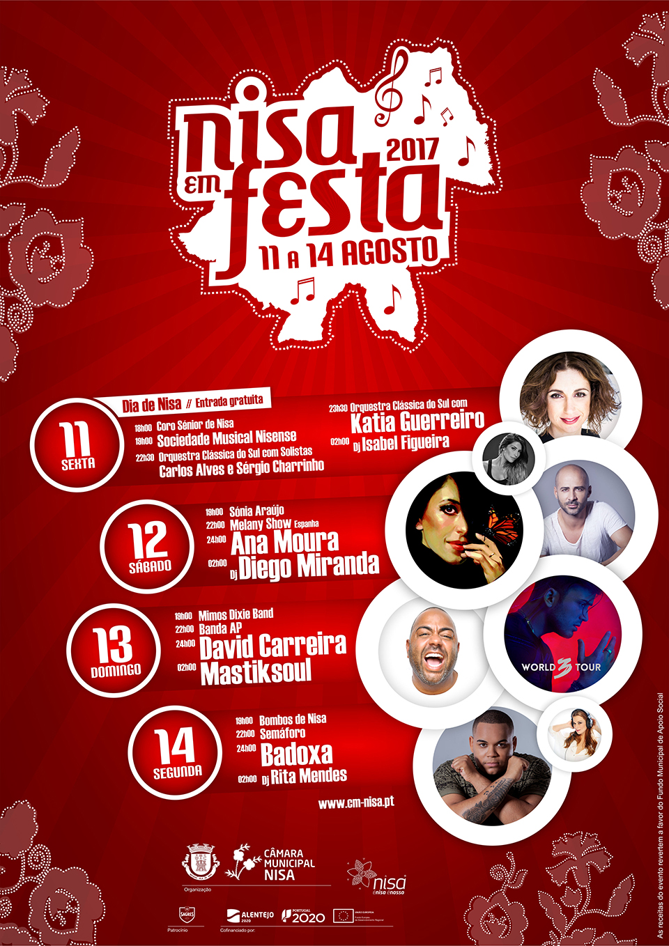 Cartaz Nisa em Festa 2017